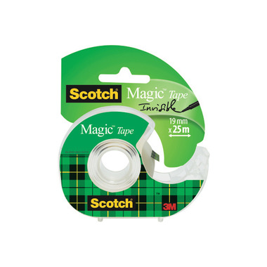 SCOTCH Magic Tape 810 19mmx15m 8 - 1915D invisible, sur dérouleur