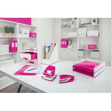LEITZ Bürolocher NewNeXXt 50081023 pink für 30 Blatt