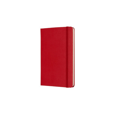 MOLESKINE Carnet Medium HC 18,2x11,8cm 626635 quadrillé, scarlet, 208 pages