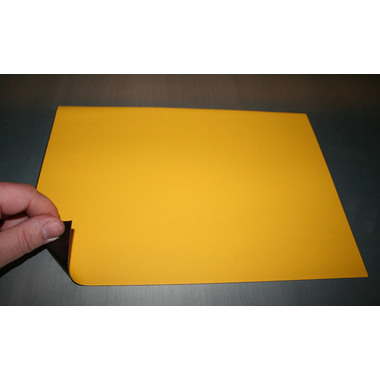 MAGNETOPLAN Papier magnétique A4 1266002 jaune