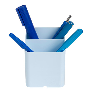 EXACOMPTA Pen-Cube Stifteköcher Aquarel 67762D pastellblau 2 Fächer