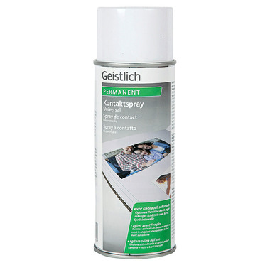 GEISTLICH Colle de contact Universal 1685.8083.24 Spray, repositionnable  200ml - Ecomedia AG
