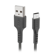 Micro USB data cable, 1m, black 