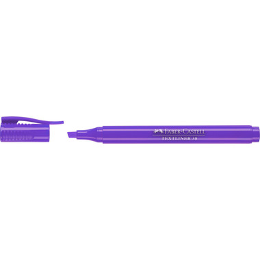FABER-CASTELL Textmarker 38 1-4mm 157736 violett