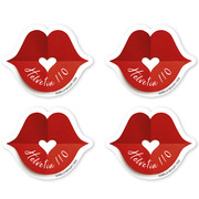 Block of four «Kiss» Block of four (4 stamps, postage value CHF 4.40), self-adhesive, mint
