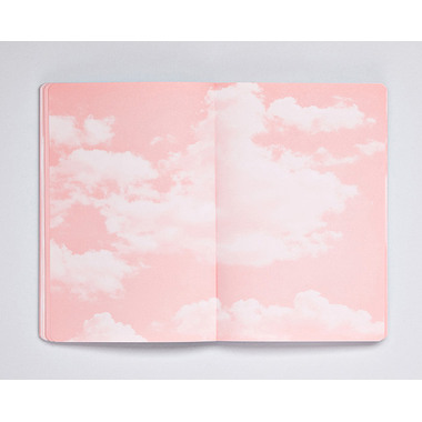NUUNA Carnet Inspiration A5 53559 Cloud Rosé,sans règlure,176 p.