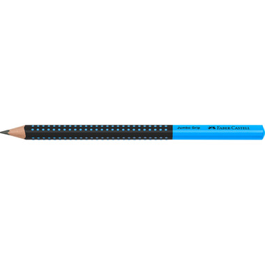 FABER-CASTELL Crayon Jumbo Grip 511910 Two Tone noir/bleu