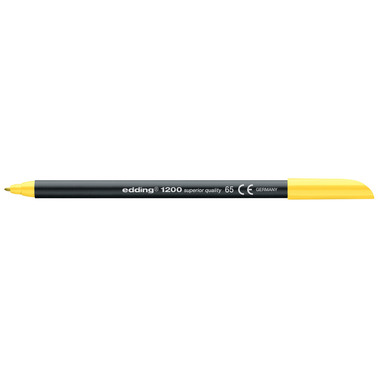 EDDING Penne fibra 1200 1 mm 1200-065 giallo fluo