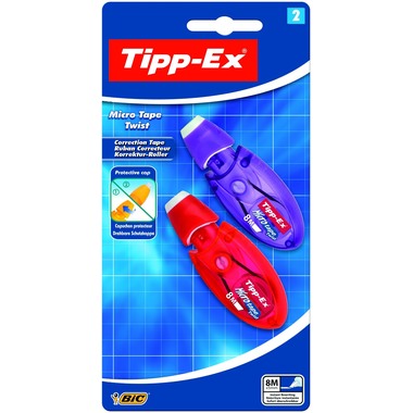 TIPP-EX Microtape Twist 8mx5mm 8794311 Blister 2 Stück