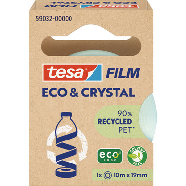 TESA Tesafilm eco&crystal 10mx19mm 59032-00000 Nastro adesivo 1 pezzi