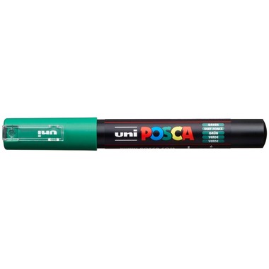 UNI-BALL Posca Marker 7mm PC-1M GREEN verde