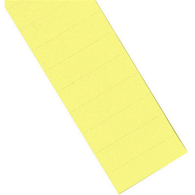 MAGNETOPLAN Ferrocard Etiquettes 60x15mm 1286302 jaune 115 pcs.