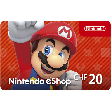 Digital gift card Nintendo 20 CHF