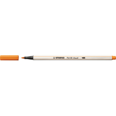 STABILO Fasermaler Pen 68 Brush 568/54 orange