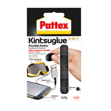 PATTEX Kintsuglue PFK5S schwarz, 3x5g