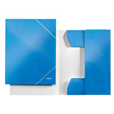 LEITZ Cartellina con elastico WOW A4 39820036 blu