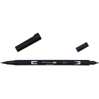 TOMBOW Dual Brush Pen ABT N15 schwarz