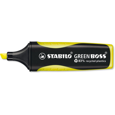 STABILO Textmarker GREEN BOSS 2-5mm 6070/24 gelb