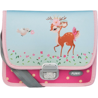 FUNKI Kindergarten-Tasche Bambi 6020.021 hellblau/pink 265x200x700mm