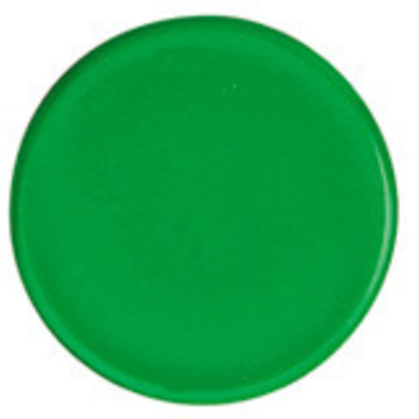 BÜROLINE Calamita 24 mm 392623 verde 6 pezzi