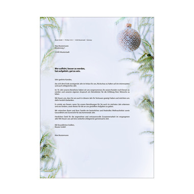 SIGEL Weihnachts-Papier A4 DP302 90g,Winter Mood 100 Blatt