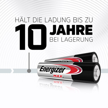 Pile Energizer Max Micro (AAA), 10 pcs Pack de 10 piles alcalines AAA Energizer Max