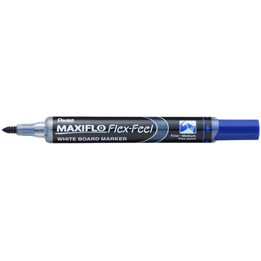 PENTEL Whiteboard Marker Maxiflo MWL5SBF-4 FlexFeel, 4 pcs.