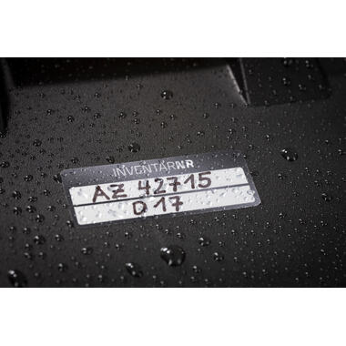 AVERY ZWECKFORM Etiquettes inventaire 50x20mm 6909 noir, Poly. 10fl.50pcs.
