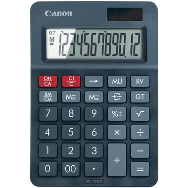 CANON Calcolatrice AS-120II 4722C002AA 12 cifre nero