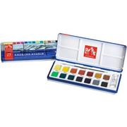 CARAN D&#039;A Deckfarbe Gouache 1000.413 12 Farben Deckweiss 