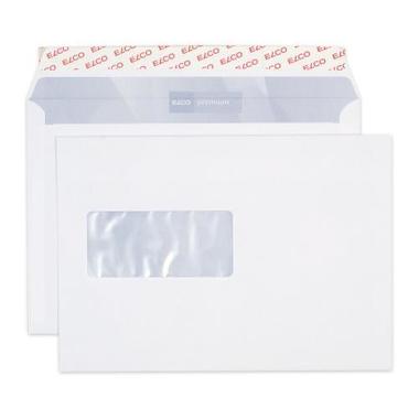 Elco 60289 Boite de 500 enveloppes avec fenêtre Format DL Blanc & BIC 962703 Lot de 6 Mini Pocket Mouse Rubans Correcteurs
